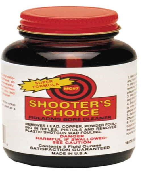 Shooter's Choice Bore Cleaner and Conditioner - 4 oz. Wide Mouth Jar