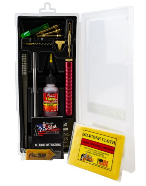 Pro-Shot Classic Multi-Caliber Pistol Cleaning Kit - .38-thru .45 Cal