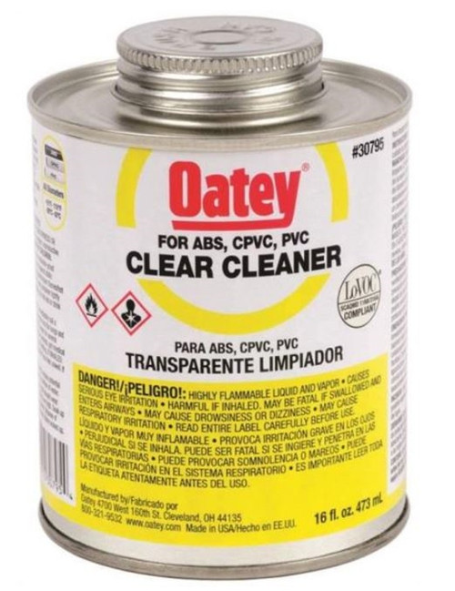 Oatey All Purpose Pipe Cleaner - Clear - 16 oz.