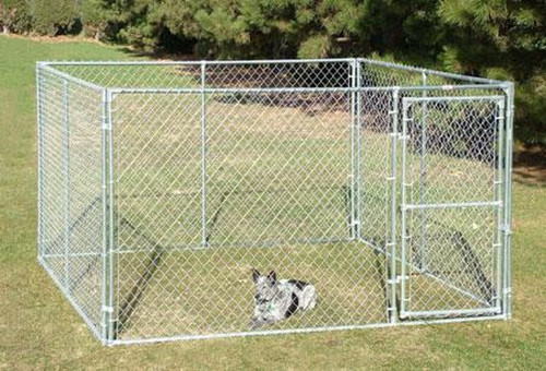 Davis Gate & Wire - C-10WK Chain Link Complete Dog Kennel