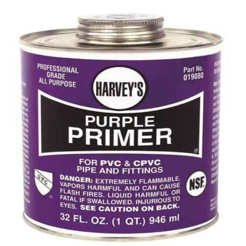 Harvey's All Purpose Primer for PVC/CPVC - 32 oz.