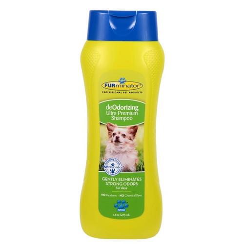 FURminator deOdorizing Ultra Premium Dog Shampoo- 16 oz