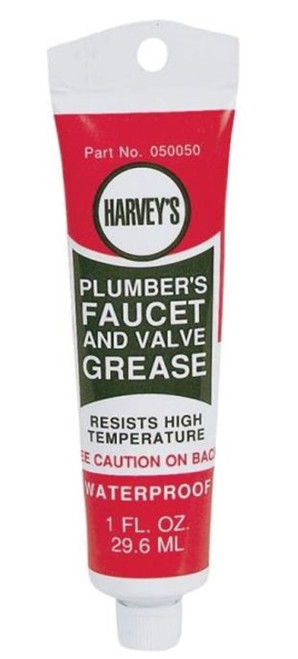 Orgill - Harvey Faucet/Valve Grease, 1 Oz, Amber, Semi-Solid Gel