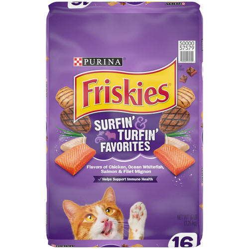 FriskiesÂ Surfin' & Turfin' Favorites - 16 lb