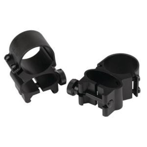 Weaver Optics Detachable See-Thru Mount Rings - Glossy Black