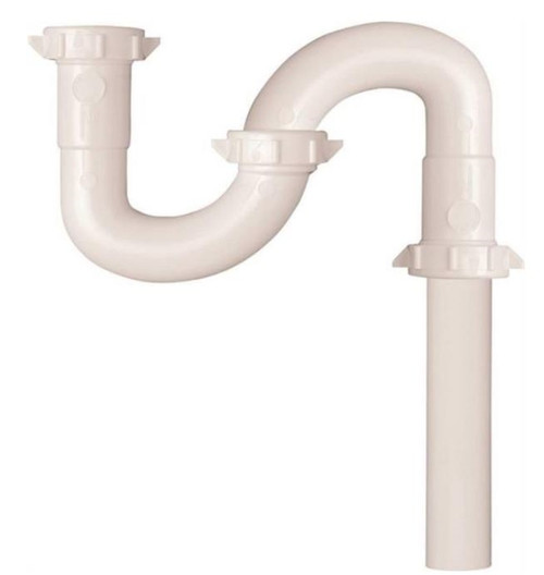 Plumb Pak S-Trap 1-1/4 In - Plastic