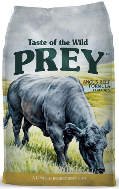 Taste of the Wild Prey Angus Beef Dry Cat Food - 6LBS