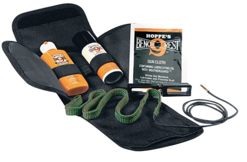 Hoppe's Bore Snake Soft-Sided Cleaning Kit - .357/.38/9mm Clampack