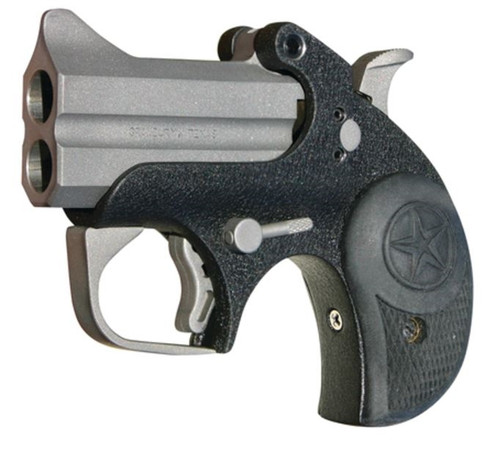 Bond Arms Back-Up 9mm 2.5 Inch Barrel Black Frame Matte Finish on Barrel Hammer and Trigger 2 Rounds