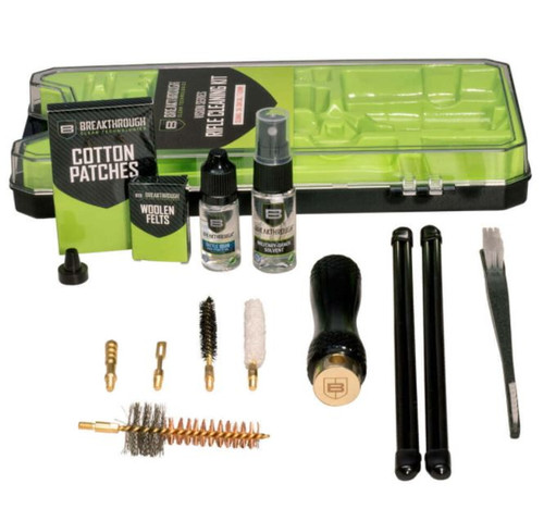 BreakThrough Clean Technologies Vision Series .30 - .308 Call 7.62mm - AR10  Cleaning Kit - 20 Gauge