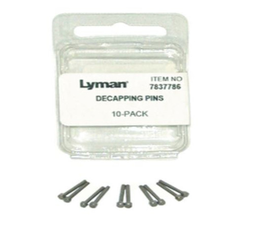 Lyman Decapping Pins 10 Pack