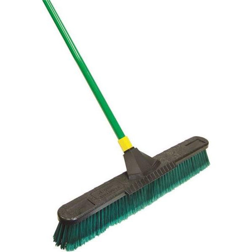 Quickie Bulldozer Dual Purpose Polypropylene Fiber Push Broom