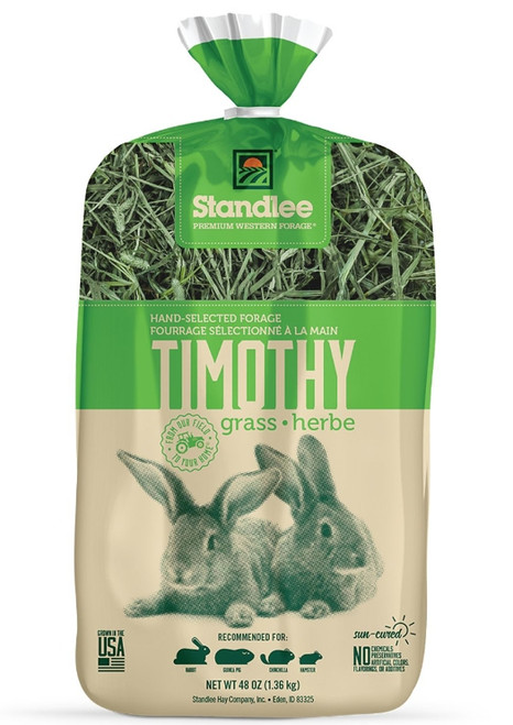 Standlee Small Animal Premium Timothy Grass - 48oz Bag