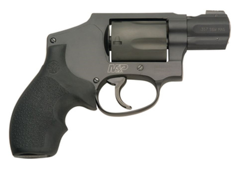 Smith & Wesson Model M&P340 .357 Magnum/.38 Special +P 1.875 Inch Barrel Matte Black Finish No Internal Lock Rubber Grips 5 Round