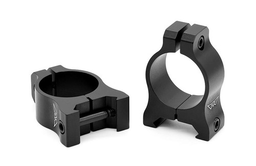 Warne Vapor 1" Low Matte Rings