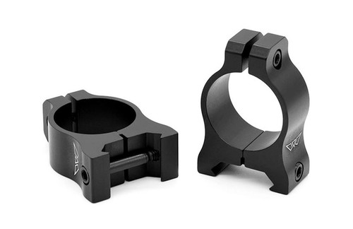 Warne Vapor 1" Low Matte Rings