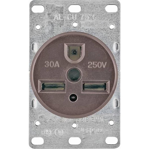 Cooper Wiring Straight Blade Grounded Power Receptacle