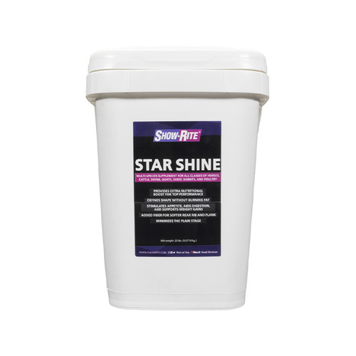 Show-Rite Star Shine 26% Protein Pellet