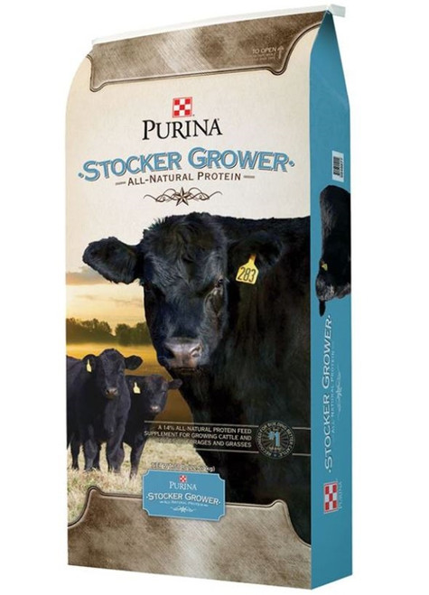 Purina stocker Grower 14% Pellet - 50 lb.