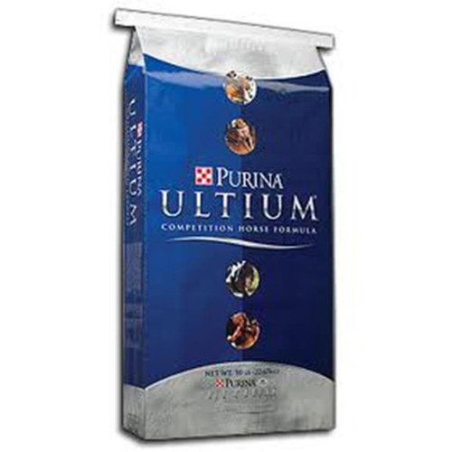 Purina Ultium Complete Horse Formula 50lbs (Available for In St