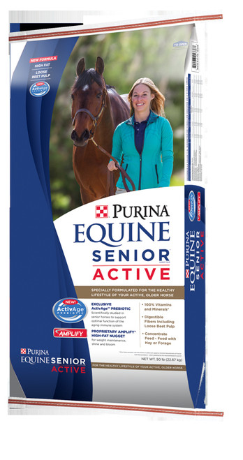 Purina Equine Senior Active 50lbs 