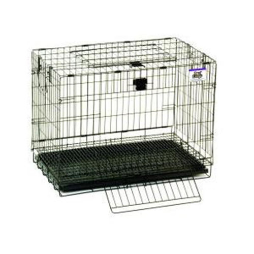 Pet Lodge 25 inch Wire Pop-Up Rabbit Cage - Black