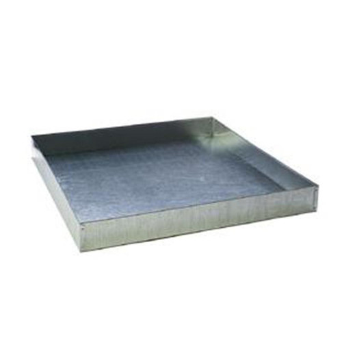 Pet Lodge Heavy Duty Galvanized 24 inchX24 inch Dropping Pan