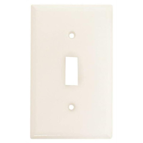 Cooper Wiring White Standard Toggle Wall Plate