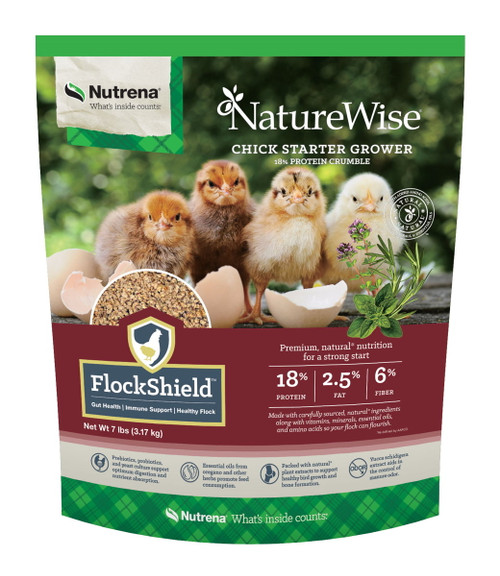 Nutrena Chick Starter 18% Crumbles 7LB