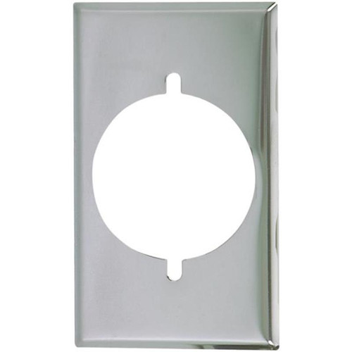 Cooper Wiring Chrome Range/Dryer Wall Plate