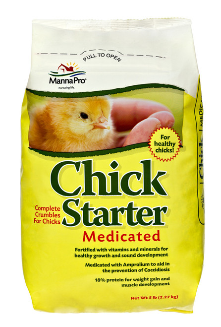 Manna Pro Chick Starter Medicated - 5lb