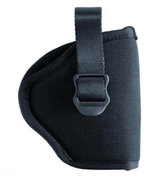 Blackhawk! Nylon Hip Holster for 2-3 Inch Barrel Small/Medium Double Action Revolvers Except 2 Inch 5-Shot Black - Right Hand