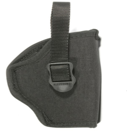 Blackhawk! Nylon Hip Holster for 4.5-5 Inch Barrel Large Autos Open End Black - Right Hand