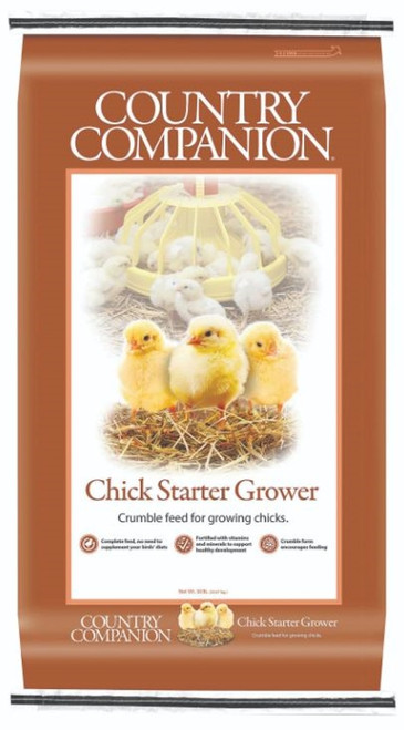Country Companion Chick Starter Grower - Crumble - 50 lbs