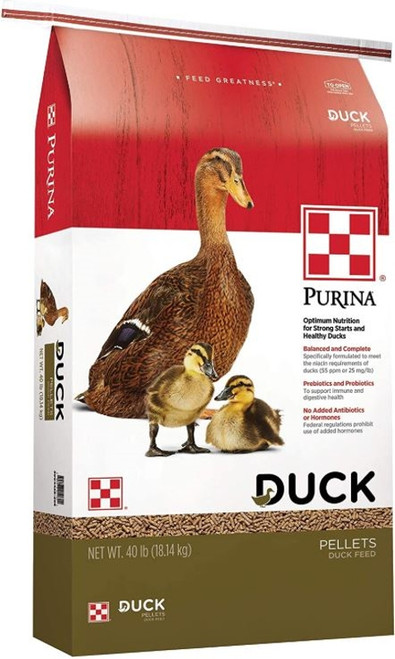 Purina Duck Feed Pellets - 40 lbs.