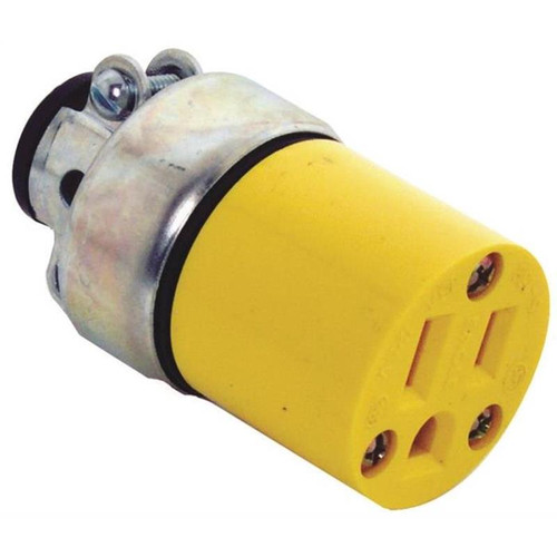 Cooper Wiring Grounded Electrical Connector 124 Volt 3 Wire