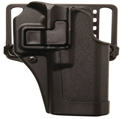 Blackhawk! SERPA CQC Concealment Holster For Commander 1911 and Clones with or without Rail - Matte Finish Black (Right Hand)