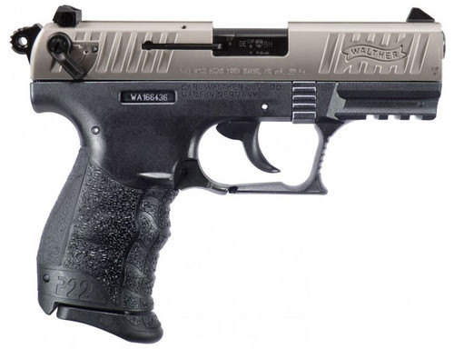 Walther Arms P22Q 22 LR Nickel Pistol