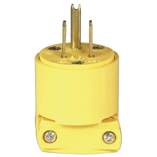 Cooper Wiring 3 Wire Electrical Plug 125 Volt
