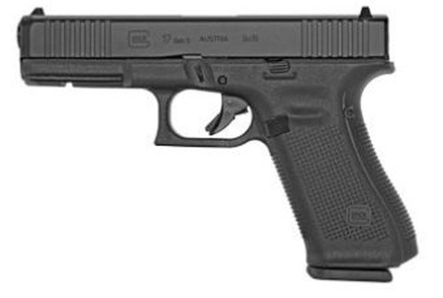 Glock 17 Gen 5 Full Size 9mm Marksman Barrel Fixed Sights 10 Round