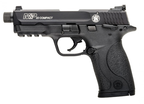 Smith & Wesson M&P .22LR Compact Pistol w/Threaded Barrel- Black