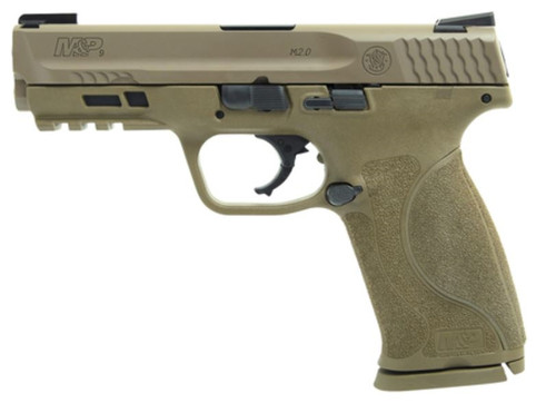 Smith & Wesson M&P9 9mm 4.25" Barrel Truglo TFX Sights Dark Earth Finish 17 Rounds