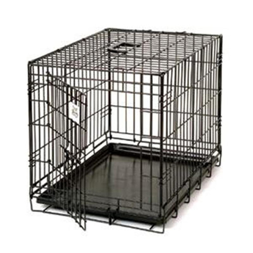 Pet Lodge Small Pet Lodge Wire Dog Crate- Black