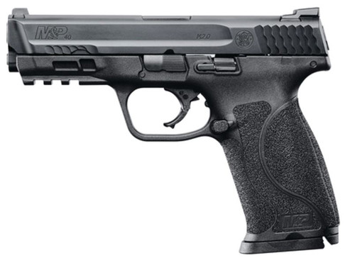 Smith & Wesson M&P40 M2.0 Striker Fire .40S&W 4.25 Inch Barrel Black Armornite Finish White Dot Sights Polymer Frame/Grips 15 Round