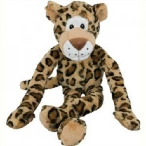 Multipet Swingin' Slevins Plush Dog Toy - Leopard