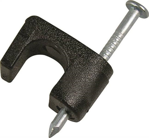 Gardner Bender 1/4in Cable Staple - Black