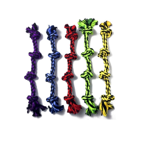 Multipet Nuts for Knots 4 Knot Rope - 25" Assorted