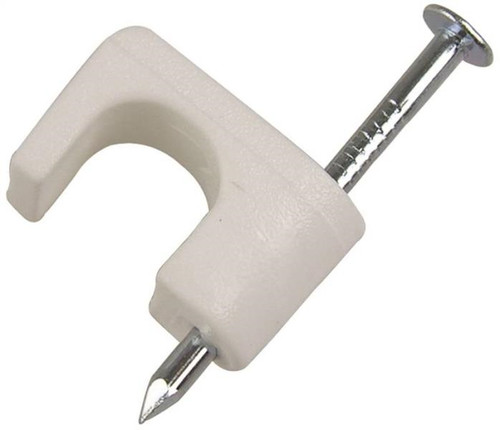 Gardner Bender 1/4in Cable Staple - White