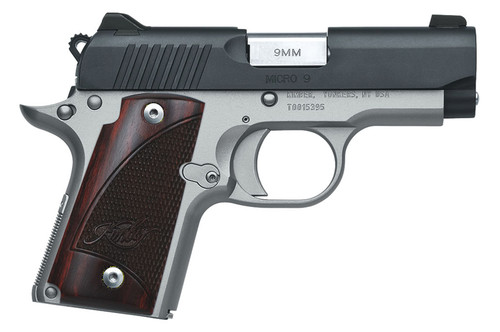 Kimber Micro 9 Two-Tone 9MM With Rosewood Grips