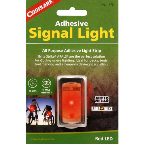Coghlan's Adhesive Signal Light - Red